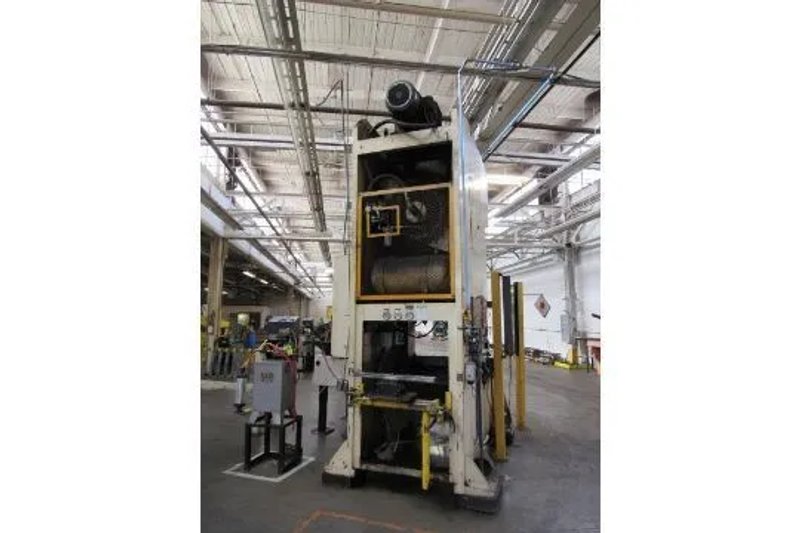 Stamtec 220 Ton Single Point Gap Frame Press, Stock#14244