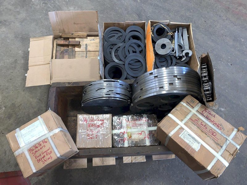 18" WIDE X 4500 LB X 3" ARBOR STANAT MODEL #S-180  SLITTING LINE: STOCK #13717