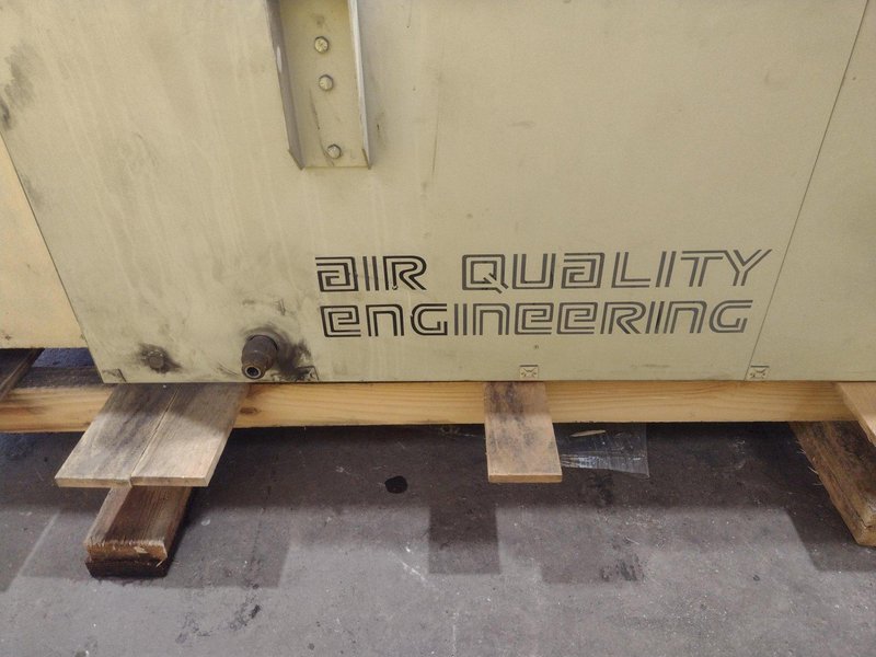 2,500 CFM 5 HP AIR QUALITY ENGINEERING MODEL #AQE4000 FUME COLLECTOR: STOCK #19648