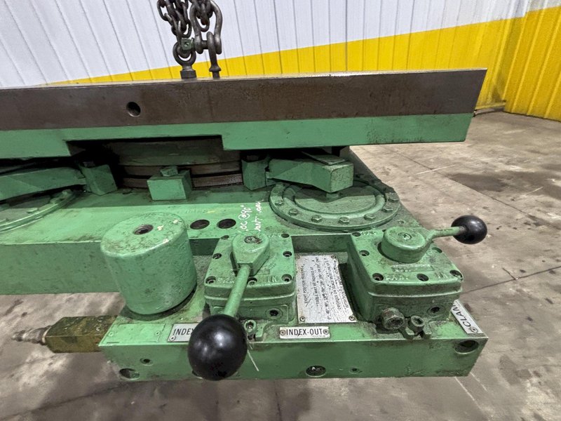 36" X 48" GIDDINGS &amp; LEWIS AIR LIFT ROTARY TABLE: STOCK #23587