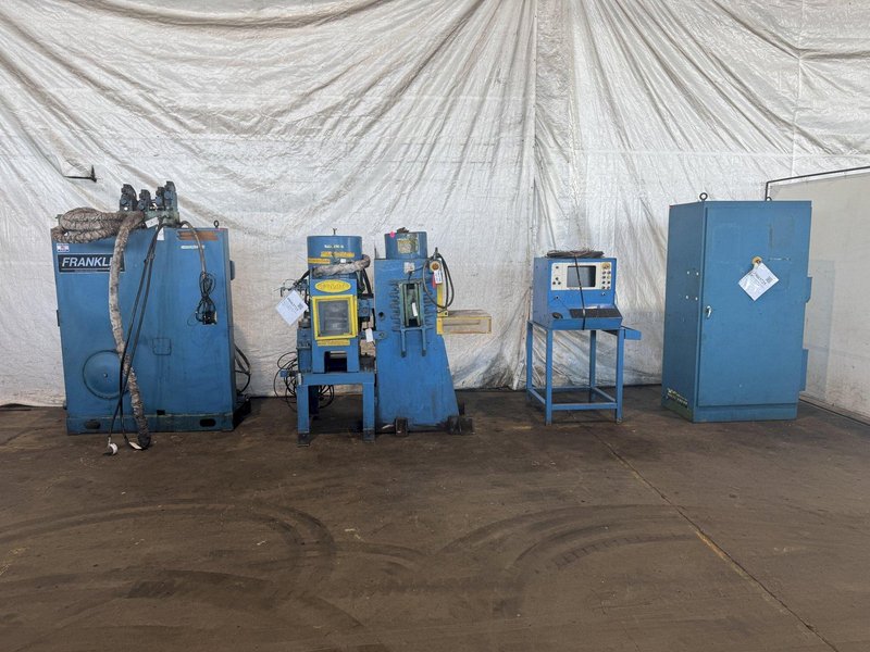 16" X 1" STEEL PLATE FRANKLIN MANUFACTURING PUNCH &amp; SHEAR LINE. STOCK # 0663725