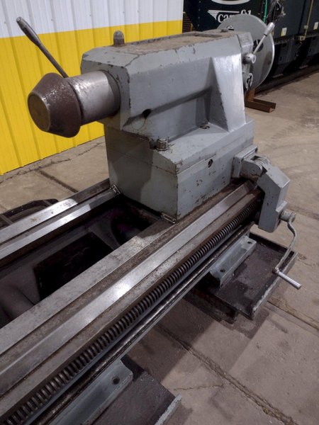 38" X 120" POREBA MODEL TPL-90/M *** 12" HOLLOW SPINDLE *** ENGINE LATHE: STOCK #18538