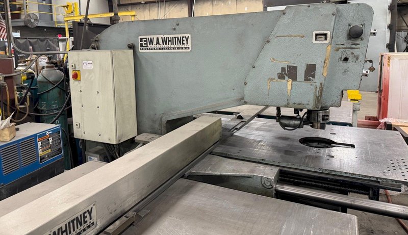 30 Ton W.A. Whitney Single End Punch Model 630, Tooling