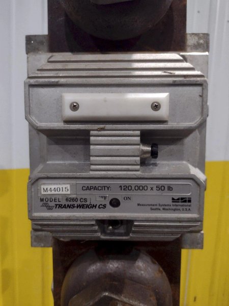 120,000 LBS MSI MODEL #6260CS TRANS-WEIGH WIRELESS LOAD CELL, FOR CRANE SCALE STOCK# 4401