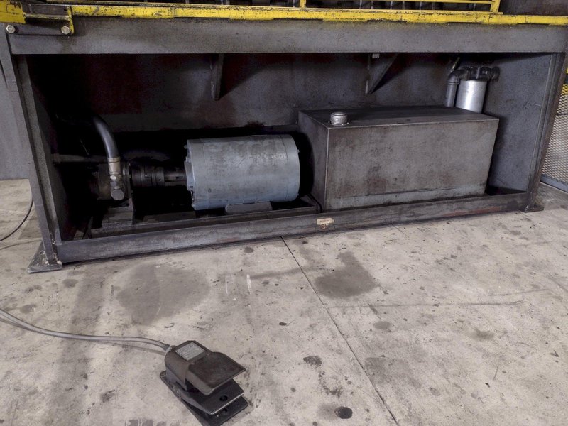 6' x 3/8" HTC MODEL #375-6S HYDRAULIC SHEAR: STOCK #21236