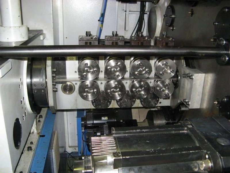 1.2994" WIDE MOON CNC - 100 VERTICAL 13 AXIS WIRE FORMER: STOCK #13103