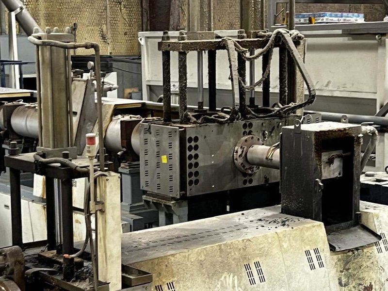Purui SJ200/200 Extrusion Line – 2018 – Twin Single-Screw Plastic Recycling System