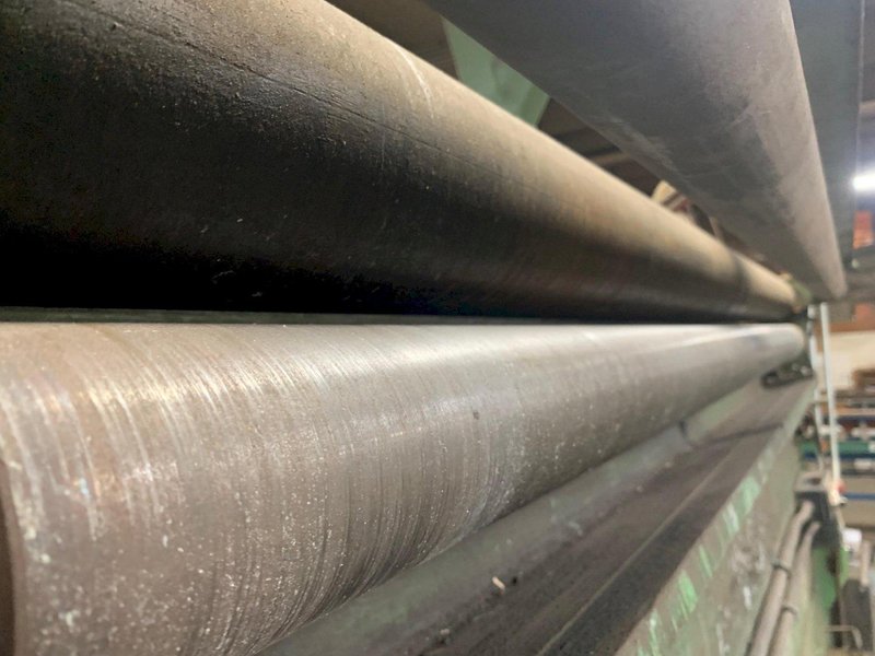 20,000# X 74" X .125" MINSTER Servo Feedline