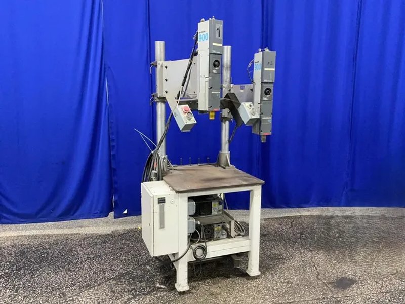 Branson 23” X 32” 2 Head Ultrasonic Welder