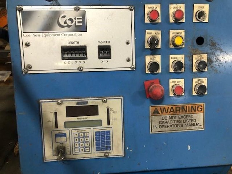 12" COE PRESS FEEDER