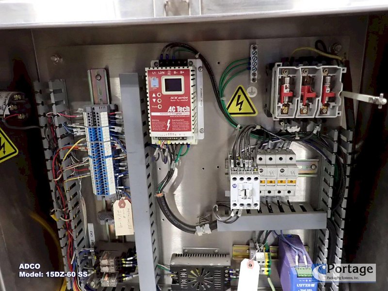 ADCO Manufacturing Model: 15DZ-60 SS  ||  Hand Load Horizontal Cartoner