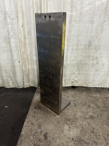 18" X 60" HIGH X 14" DEEP ANGLE PLATE: STOCK #77202