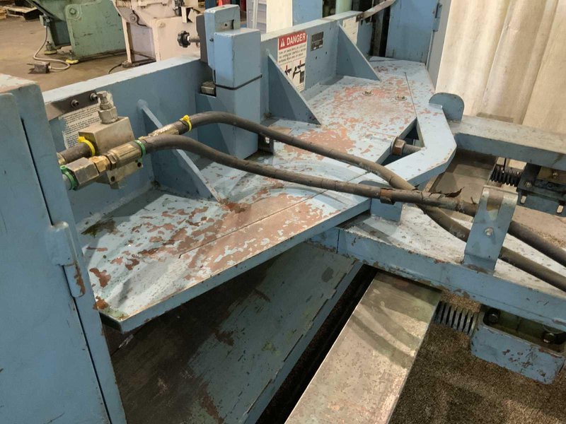 5' X 10 GAUGE BETENBENDER MODEL #510 HYDRAULIC POWER SHEAR: STOCK #20797
