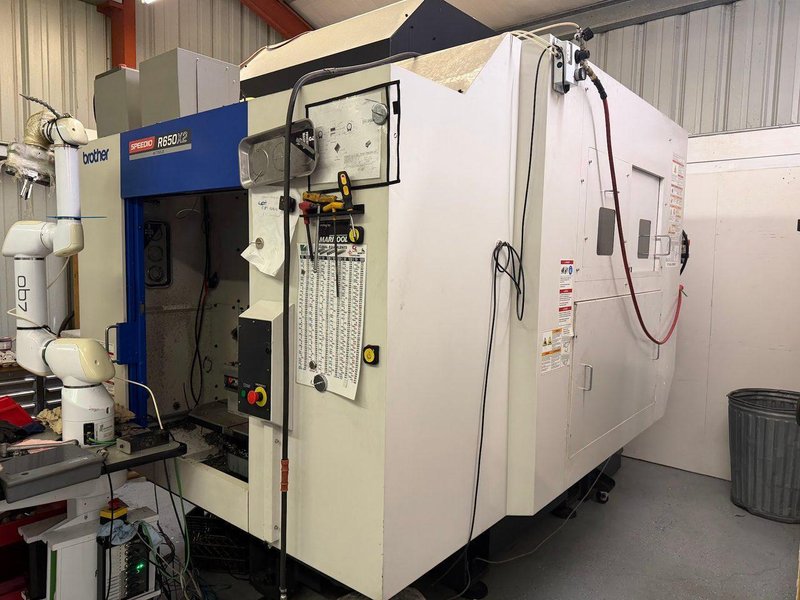 Brother Speedio R650X2 VMC, 2020 – Rotary Table, High Pressure Coolant