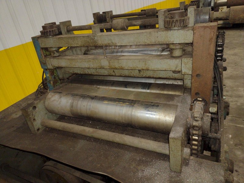 20" X .190" ROWE MODEL #C6-20 MOTORIZED COIL STRIP STRAIGHTENER: YOBRO #24754
