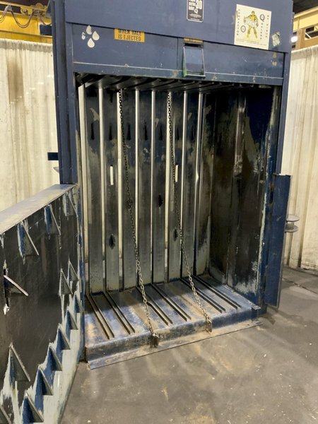 60" X 30" PIQUA MODEL 30 CARDBOARD BALER: STOCK #81527