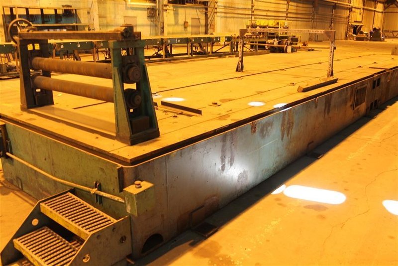 225" X 88" X 27" HIGH B &amp; K ROLLFORMER BASE: STOCK #59897