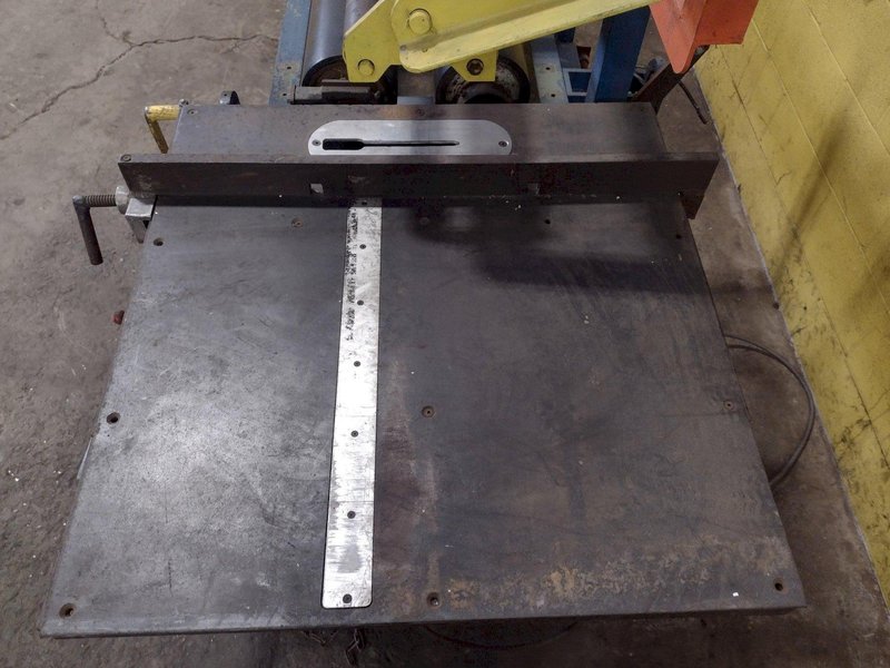 72" M-E-T SHEET METALS CORE CUTTER: STOCK #3845