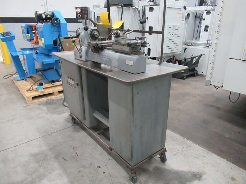 Hardinge DV-59 Second Operation Lathe, Variable Speed, 5C Collet Closer, Endworking Turret, Production Cross-Slide