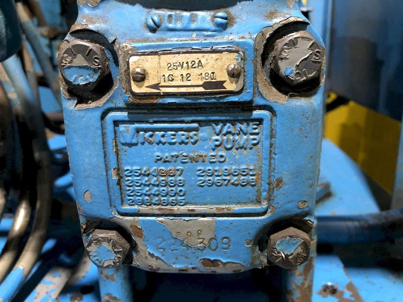 1" TORRINGTON VAIL MODEL #322 2-DIE HYDRAULIC TUBE END FORMER: STOCK #15170