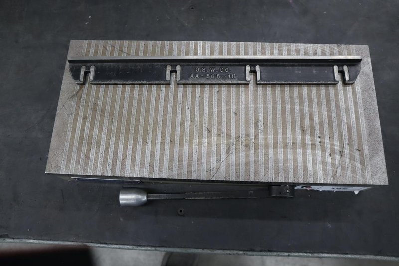 Walker Ceramax 8" x 18" Permanent Magnetic Chuck- Auction Item