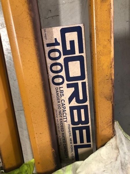 1/2 TON GORBEL CRANE STATION STOCK #2953