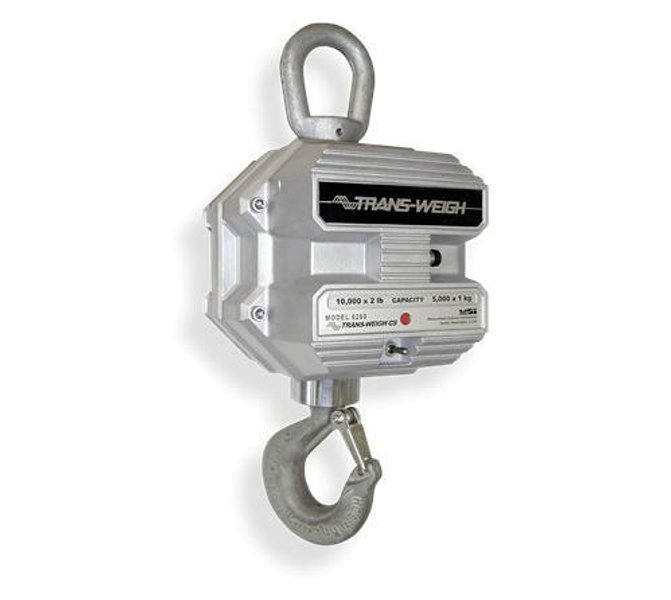 50,000 LBS MSI MODEL #6260CS TRANS-WEIGH WIRELESS LOAD CELL, FOR CRANE SCALE: YOBRO #24759