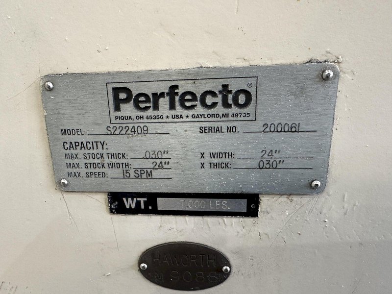 24" x .030 PERFECTO STRAIGHTENER: STOCK #73850