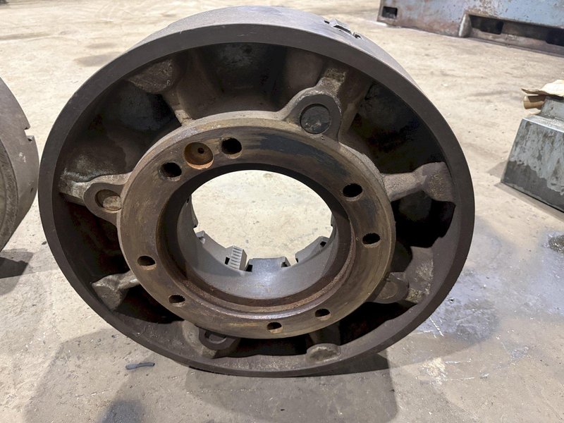 9" HOLLOW SPINDLE HOLE CHINYU INDEPENTANT 4-JAW LATHE CHUCK: YOBRO#26442