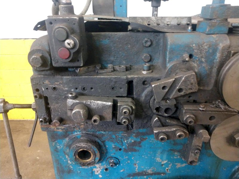 .148" x 2.75" COIL O.D. TORRINGTON MODEL #W12 SPRING COILER / COIL MAKING MACHINE: STOCK 14915