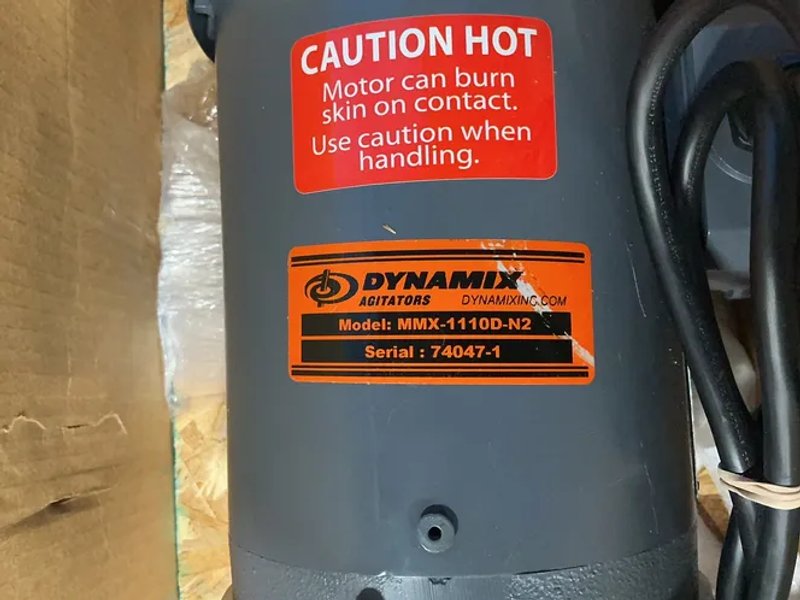 Dynamix 1 Hp / 28” Rod Length Agitator - Mmx-1110d-n2