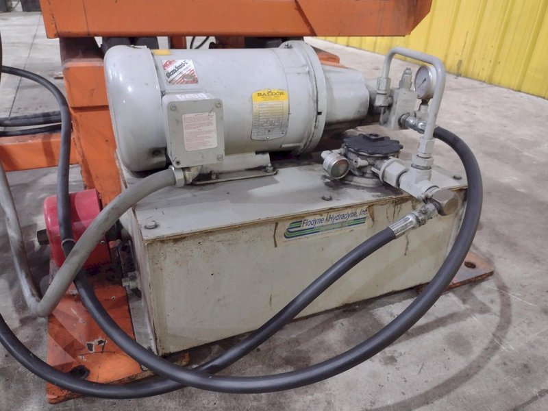 CHERRY INDUSTRIAL HYDRAULIC PALLET INVERTER / FLIPPER: STOCK #23522