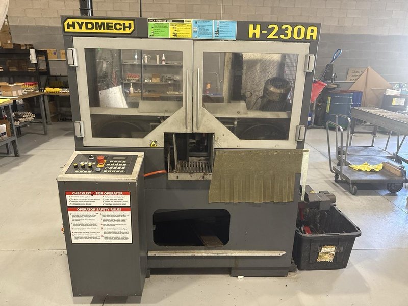 Hydmech H-230A 9″x9″ Horizontal Band Saw, 2013