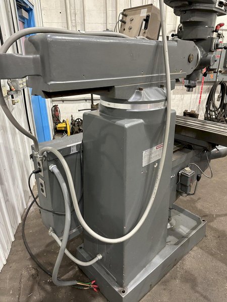 2 HP LAGUN RAM TYPE VERTICAL MILL: STOCK #77614