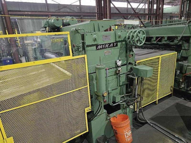 72” x .105” x 50,000# MCKAY/HERR VOSS CUT TO LENGTH LINE