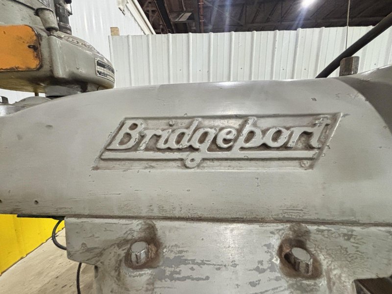 1.5 HP BRIDGEPORT VERTICAL RAM TYPE MILL &amp; CHERRYING HEAD: STOCK #23195