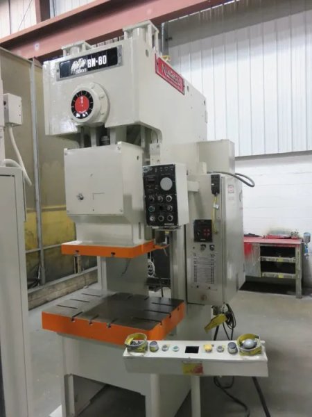 NIAGARA 88 TON BACK GEARED PRESS, STOCK# 13718T