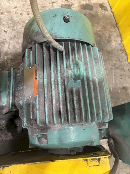 15 HP G&amp;P MODEL 4168 4" X 168" BELT GRINDER: YOBRO #24126