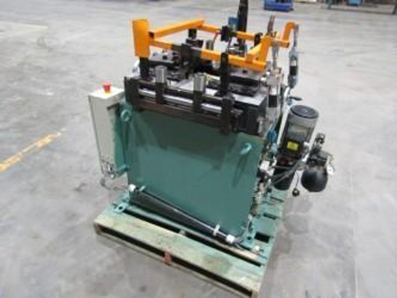 JULIUS MDL. UNO 80 STRIP EDGING/DEBURRING MACHINE