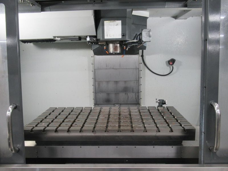 Haas VM-3 CNC Vertical Machining Center, Haas MainCon Ctrl, 4th &amp; 5th Axis Drive, 1000 PSI TSC, Probing, High Speed Machining, 24+1, RJH- Auction Item