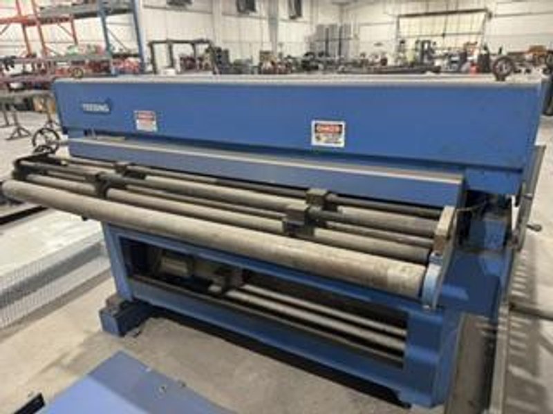 12,000lb Capacity Rowe Decoil and cutting line – Updated Controls