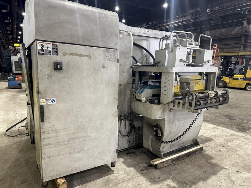 30" x 14 GA DALCOS MODEL #PXN-800 AUTOMATIC COIL HYDRAULIC PUNCHING MACHINE: STOCK #20332