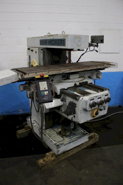 HECKERT MODEL #MS-F400-3 HORIZONTAL MILL: STOCK 59389