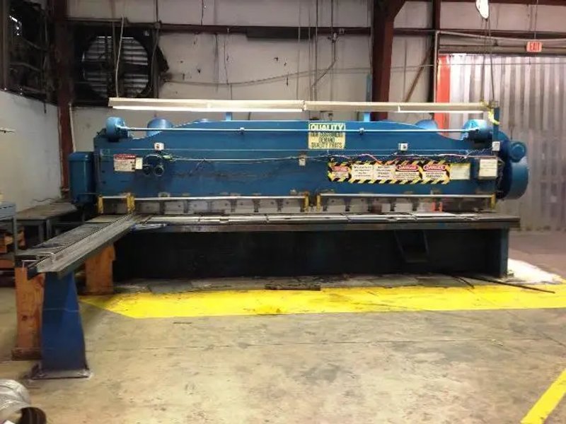 CINCINNATI 16' X 3/8" MECHANICAL PLATE SHEAR, S/N 34668, STOCK# 13252J