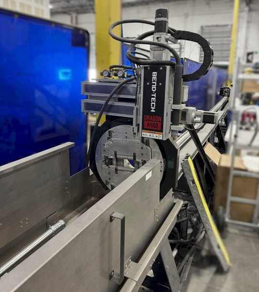 Bend-Tech Dragon A400 Cutting System 24' (BTD - A400-24) Year 2024 w/ Angle/Channel Upgrade, Coolant Support System, 6x6 Custom Square Gate, Hypertherm SYNC 85 Mechanized w/ 25' wand