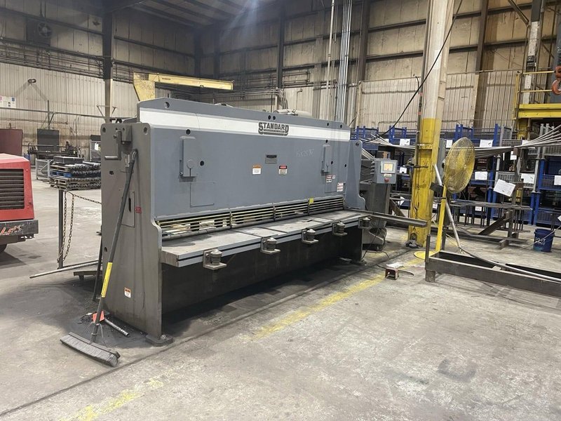 3/8″ x 10′ Standard CS 375-10 Hydraulic Guillotine Shear – Heavy Duty, Precision Cutting