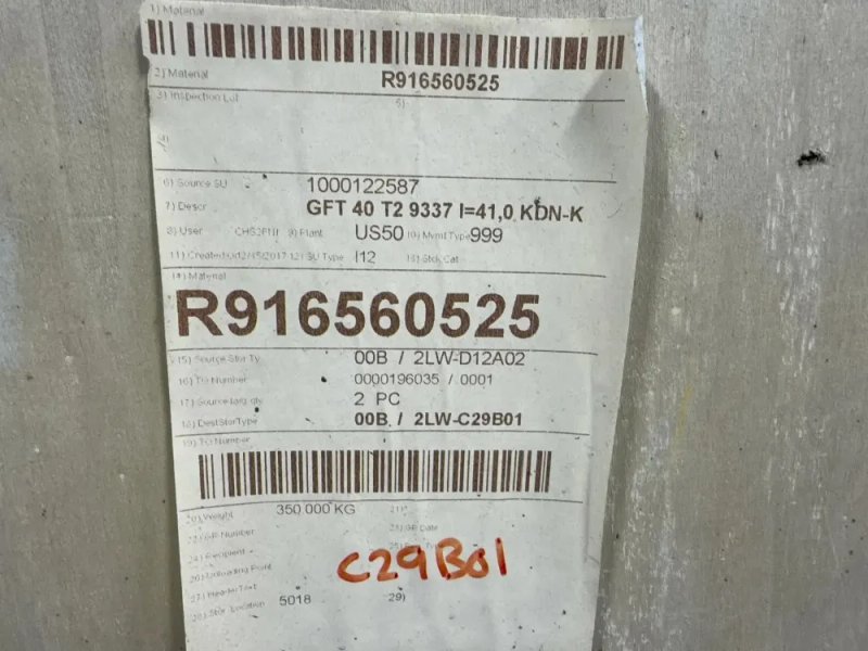 Rexroth  Hydraulic Reduction Gear - Gft 40 T2.9337