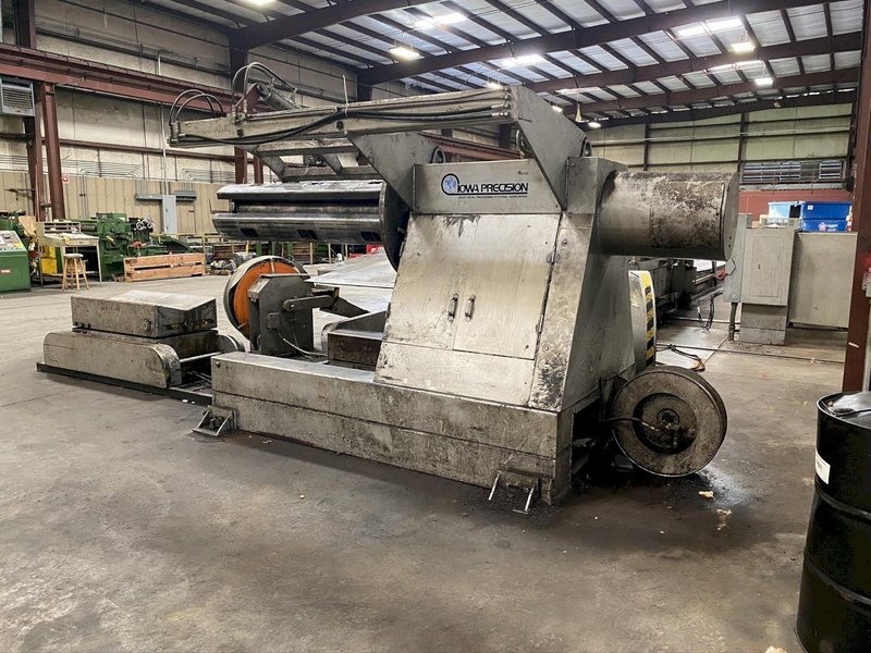 72" X .075 X 50,000 LB IOWA PRECISION SLEAR #3 SLITTING CUT TO LENGTH LINE STOCK #2177
