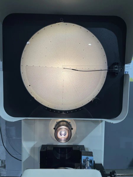 HJM Precision MicroVu Optical Comparator
