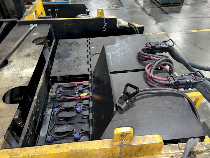 60,000 LBS RICO MODEL #HLR600 ELECTRIC FORKLIFT / DIE-CART / COIL-CARRIER. STOCK #1004225